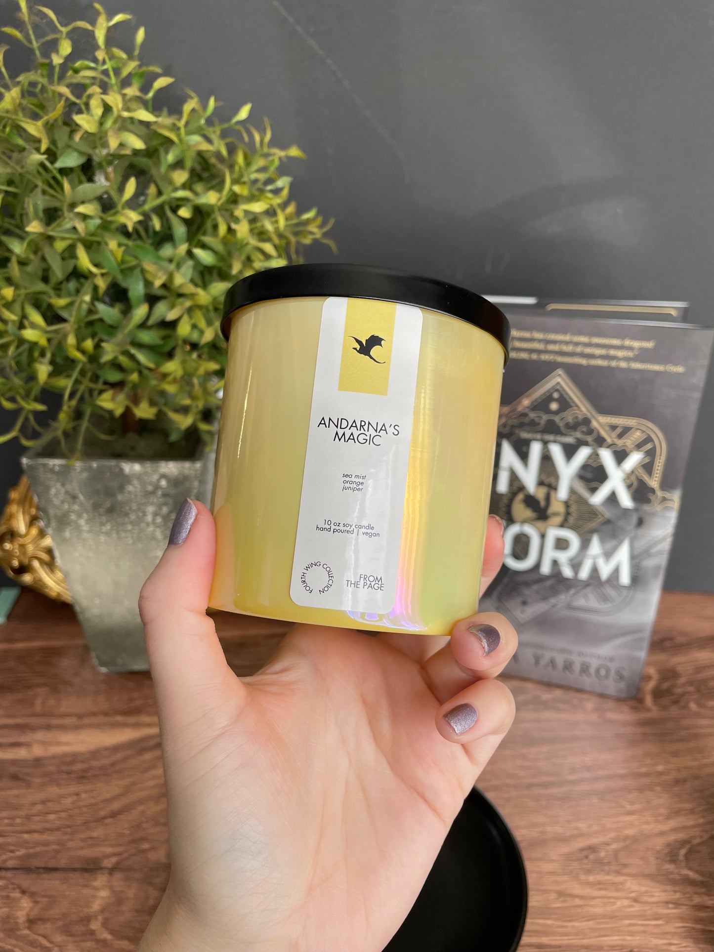 Andarna's Magic candle | Fourth Wing collection