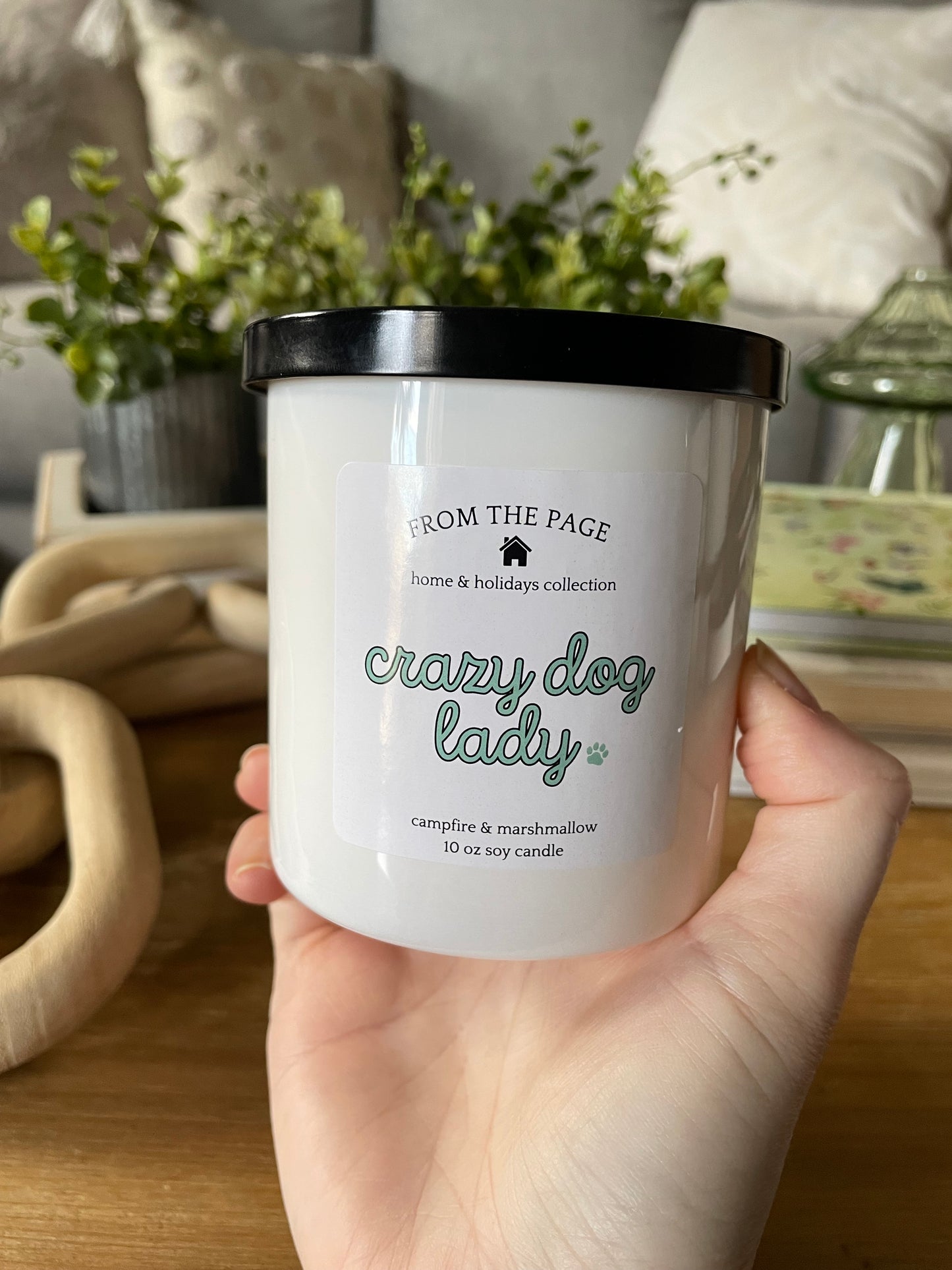 Crazy Dog Lady 10 oz candle