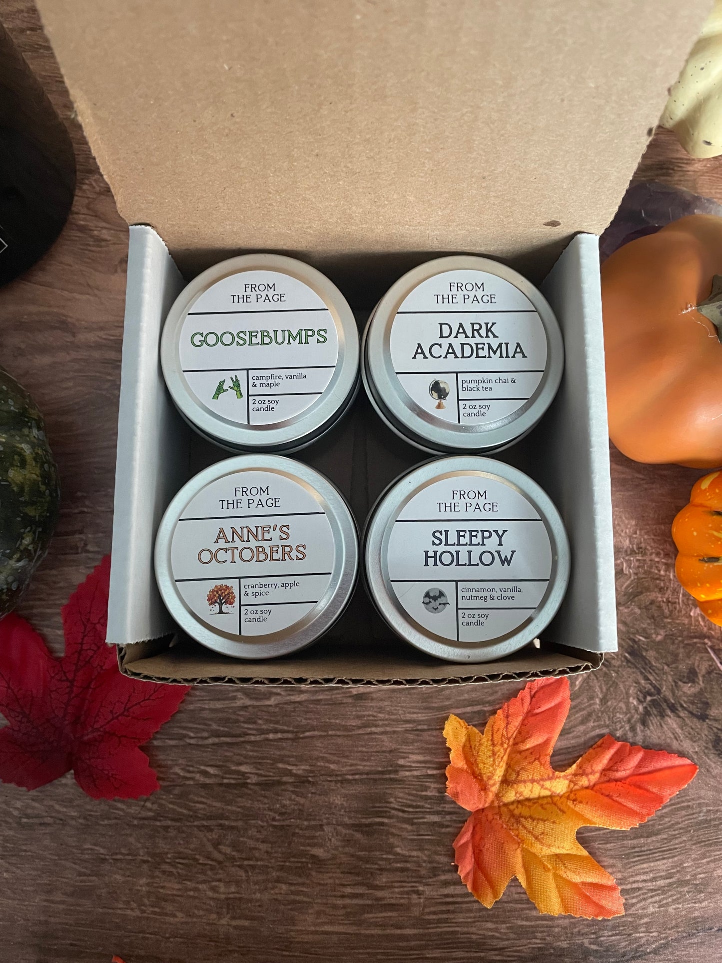 Fall Sampler Candle - Pick One - 2 oz mini candle