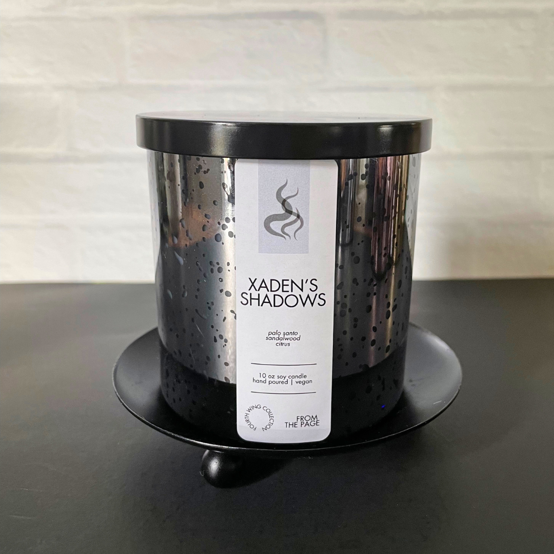 Xaden's Shadows candle | Fourth Wing collection – From the Page