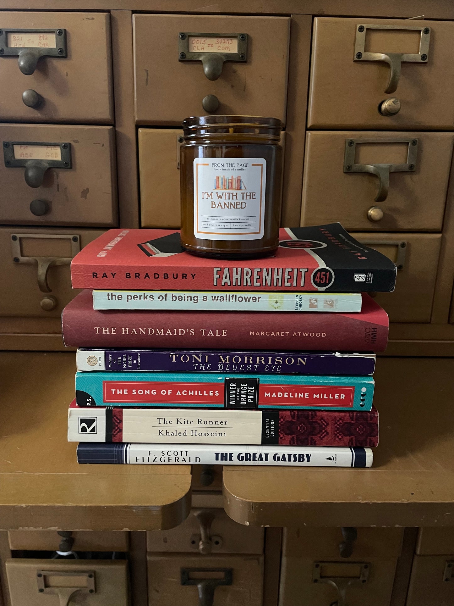 I’m With the Banned (rosewood, amber, vanilla, lily)