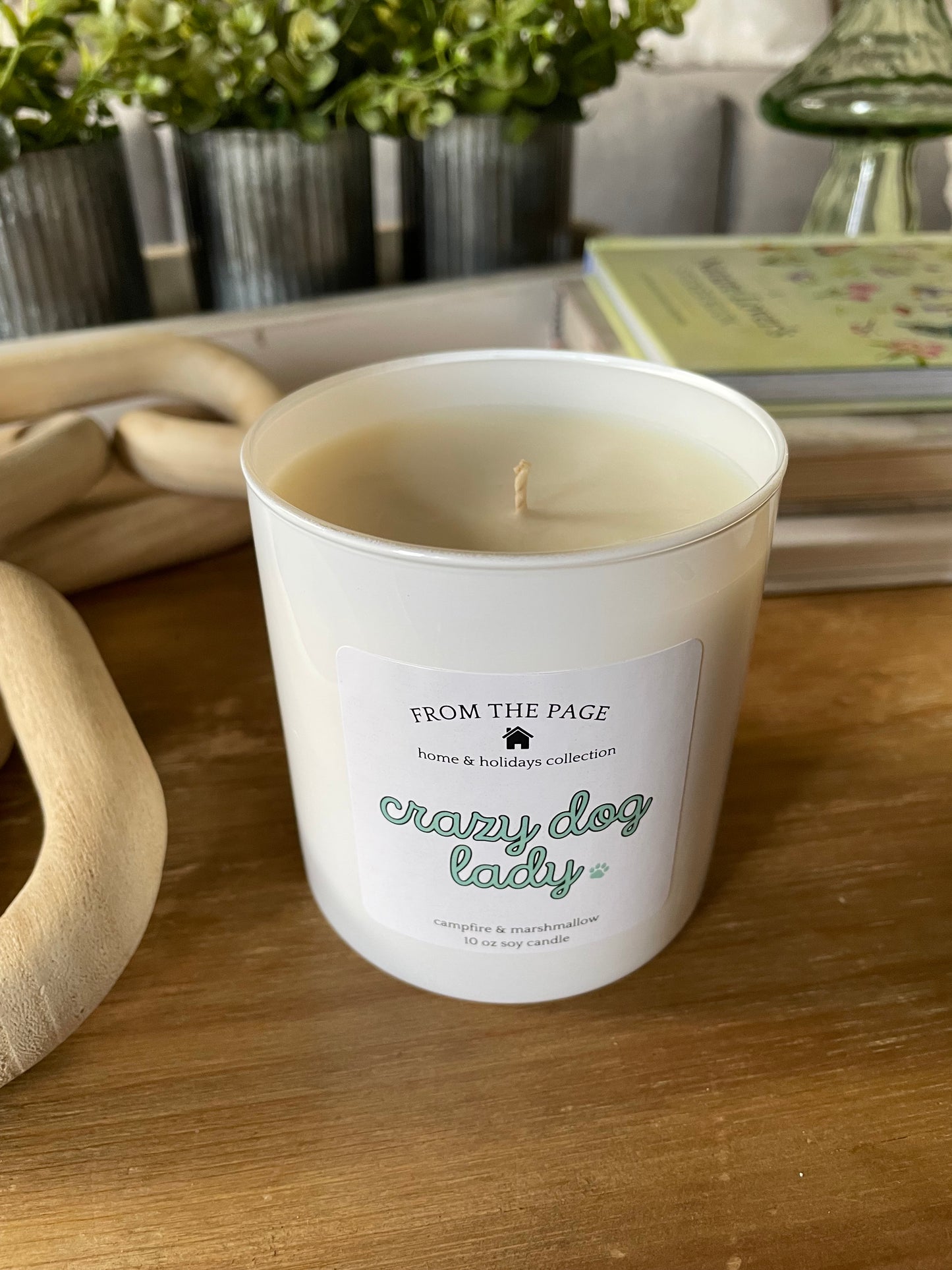 Crazy Dog Lady 10 oz candle