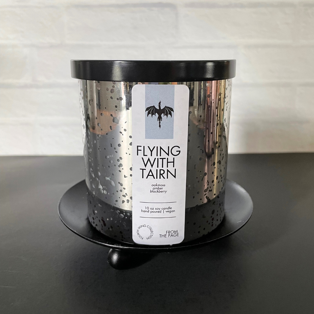 Flying With Tairn candle | Fourth Wing collection