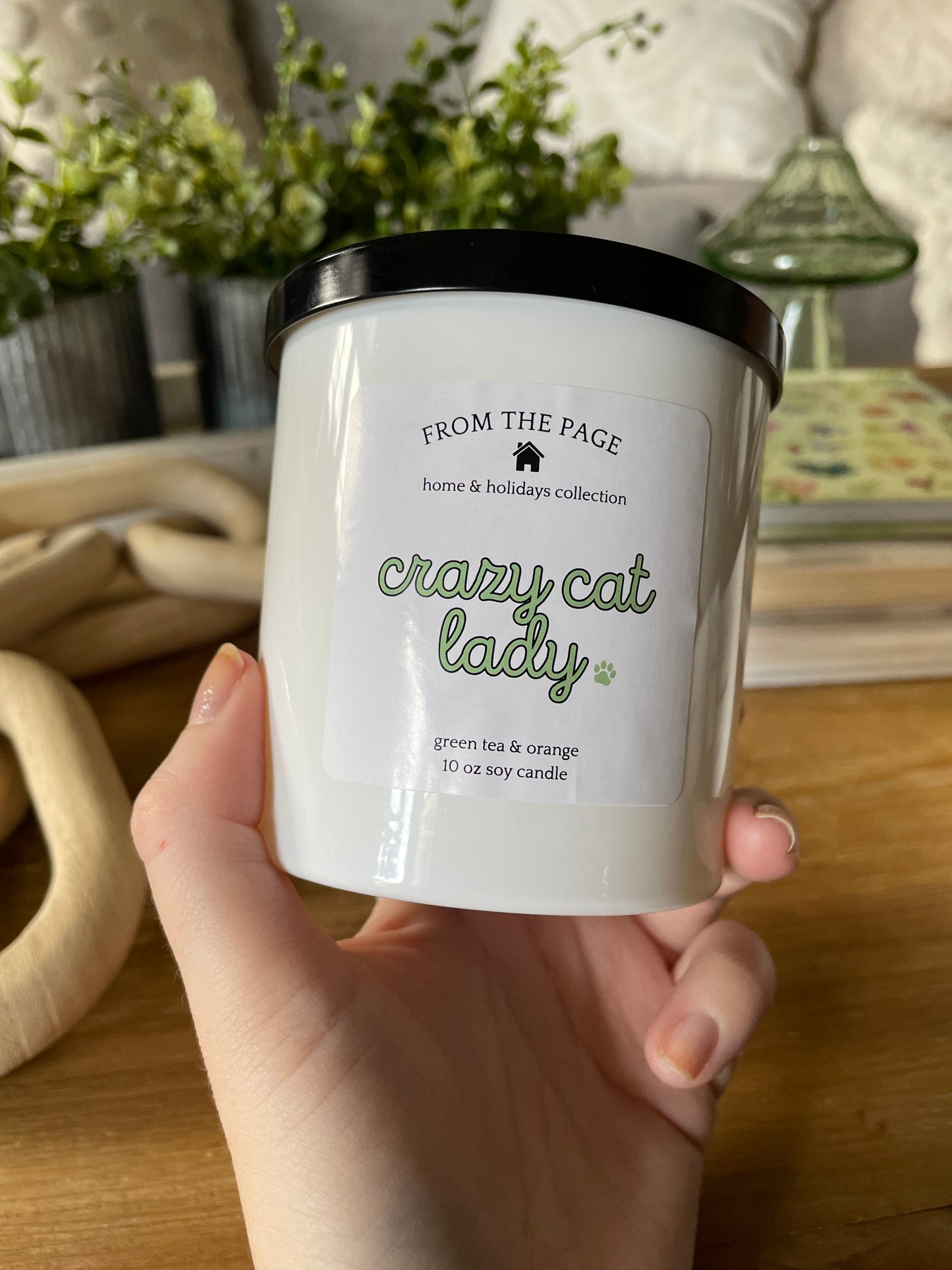 Crazy Cat Lady 10 oz candle