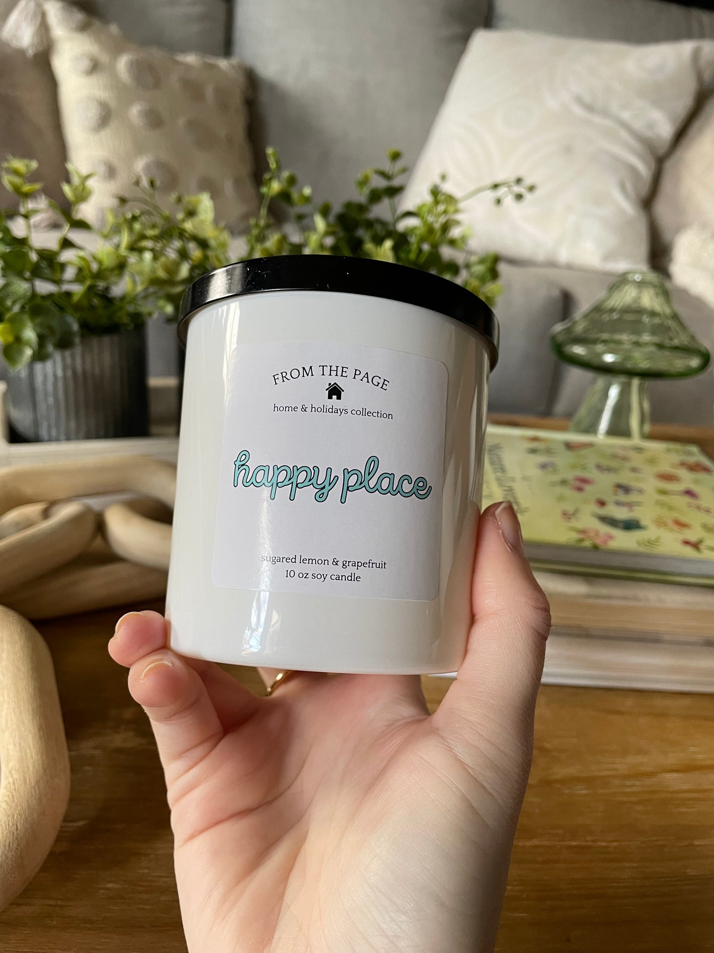 Happy Place 10 oz candle