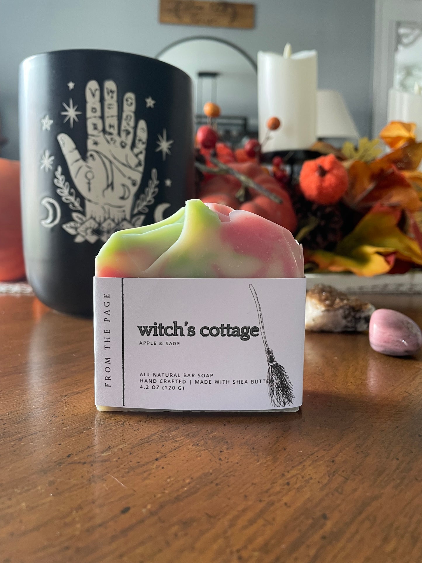Witch's Cottage | Book Inspired Bar Soap | Apple & Sage