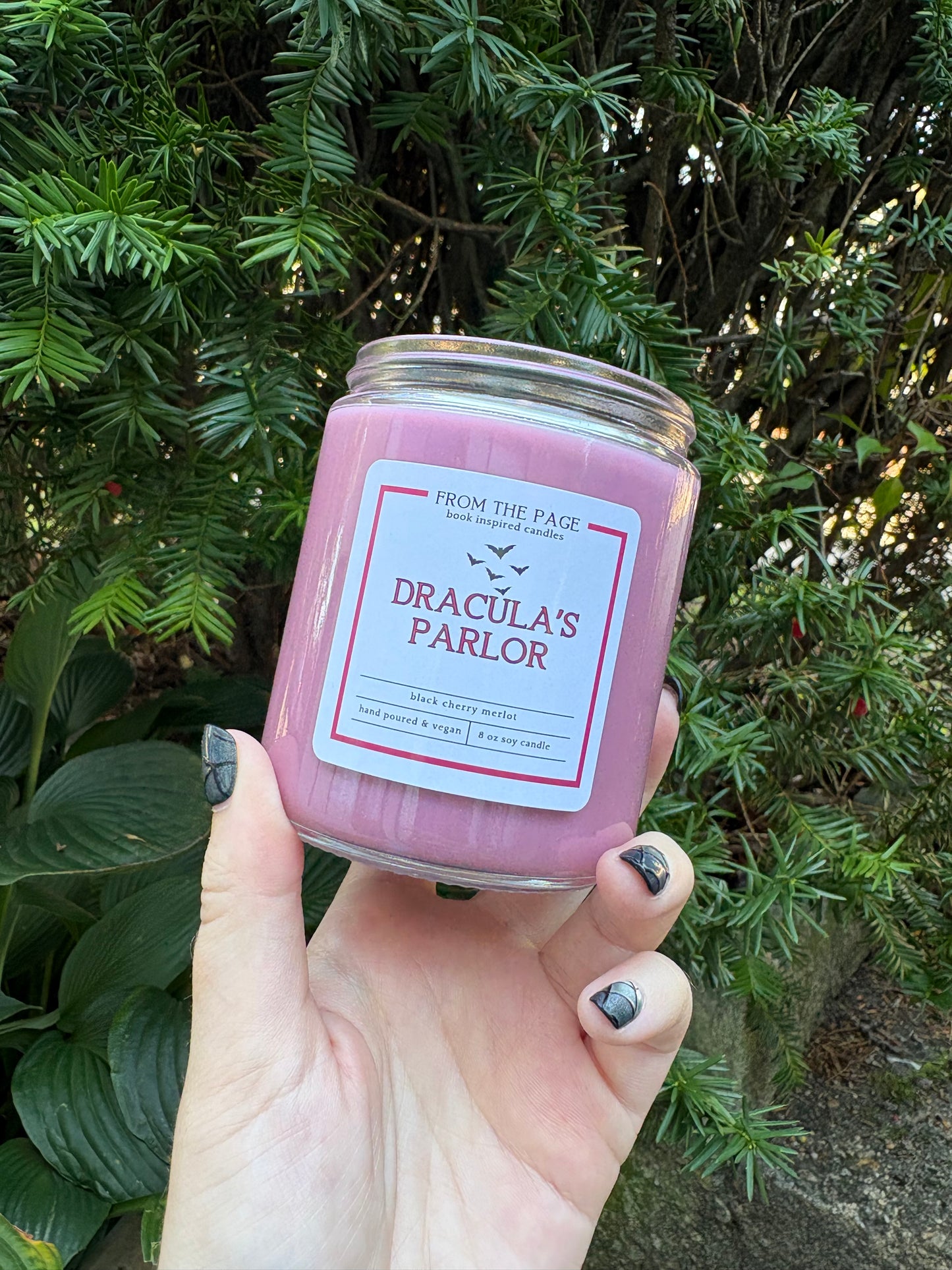 Dracula’s Parlor - Candle of the Month (black cherry merlot)