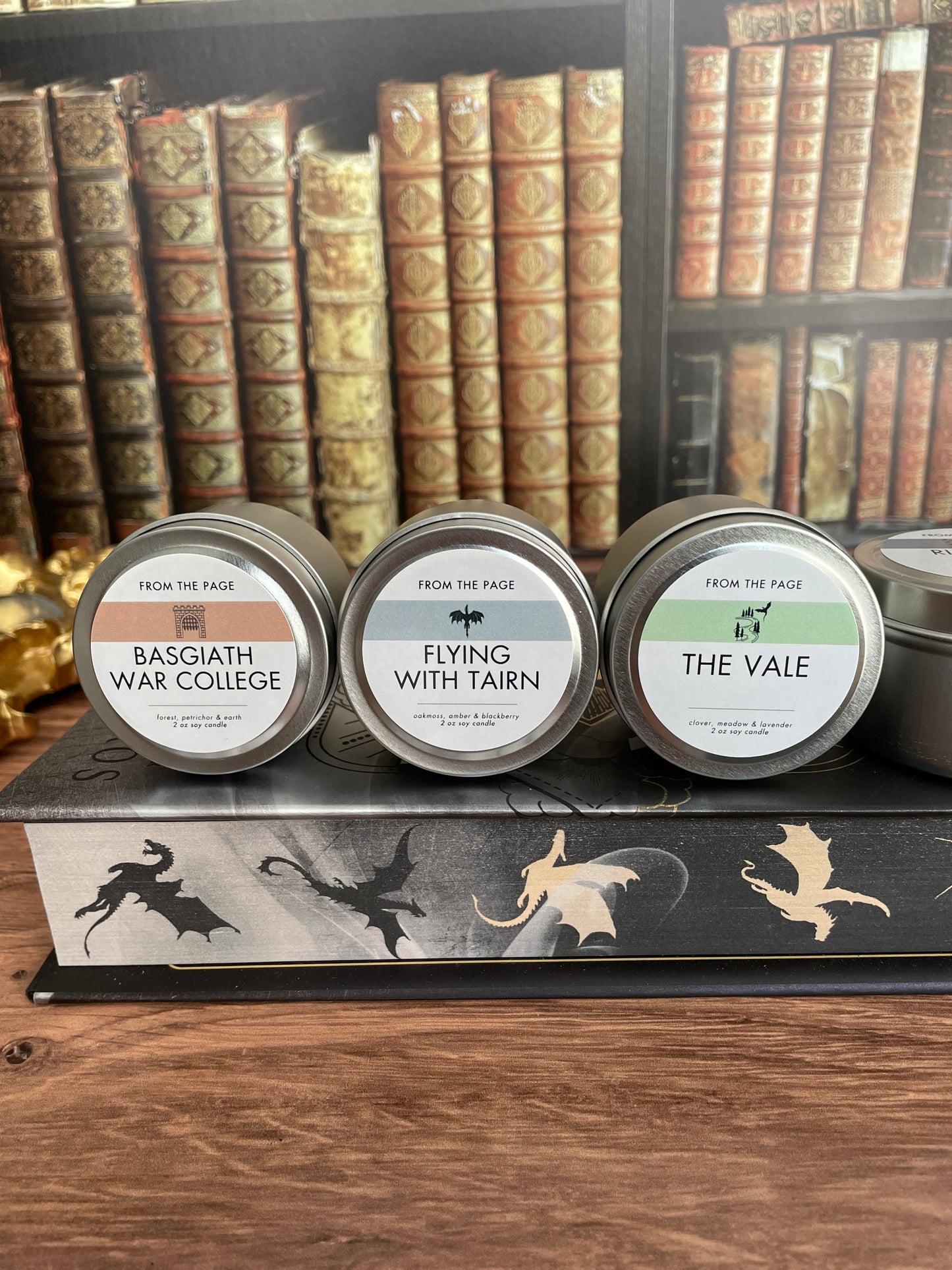 Fourth Wing Sampler Pack - Pick 4 mini candles