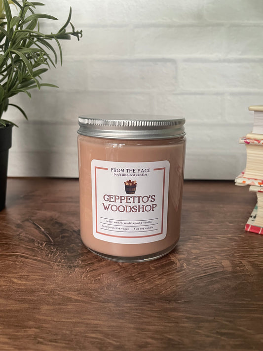 Geppetto's Woodshop (cedar, amber, sandalwood, vanilla)