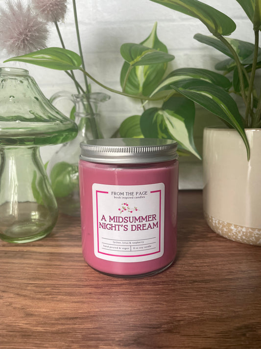 A Midsummer Night’s Dream (lychee, lotus & raspberry)