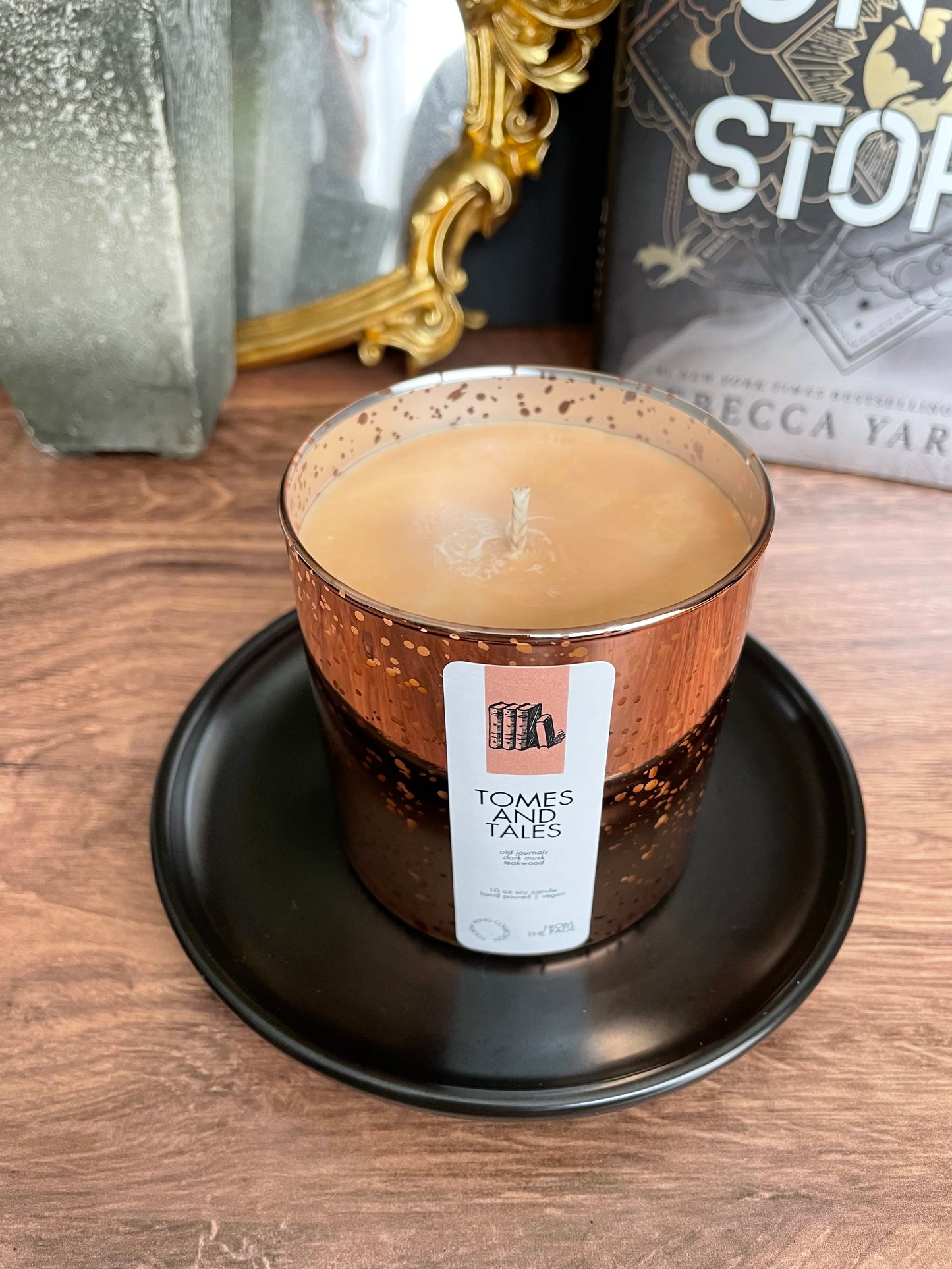 Tomes and Tales candle | Fourth Wing collection