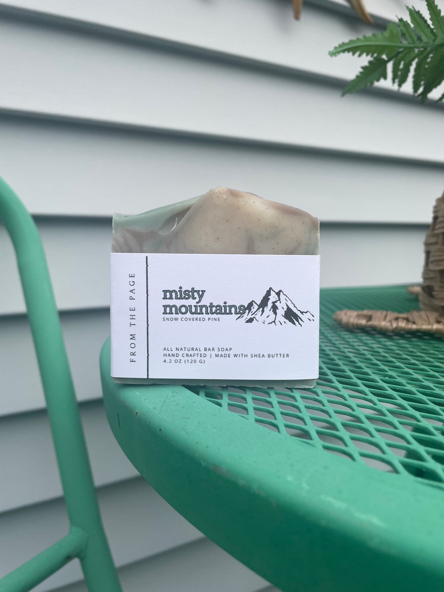 Misty Mountains Soap (snowy pine)