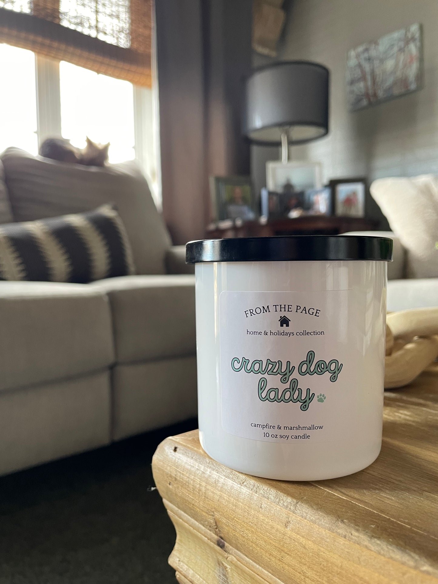 Crazy Dog Lady 10 oz candle