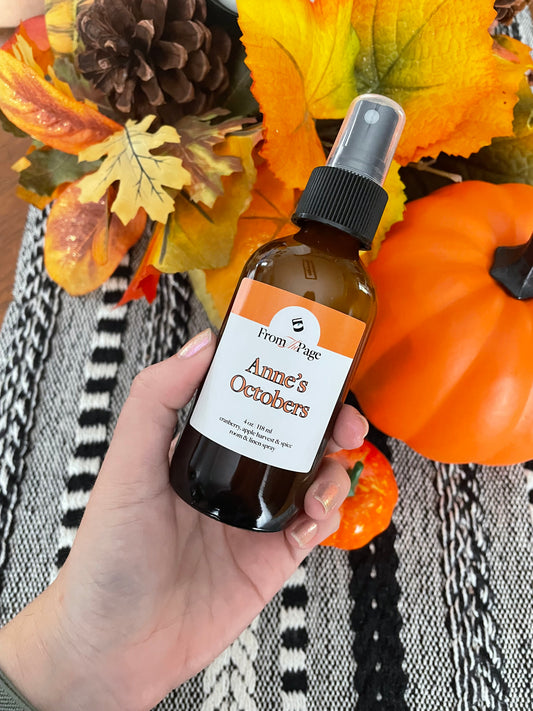 Anne's Octobers - Room & Linen Spray | cranberry, apple spice