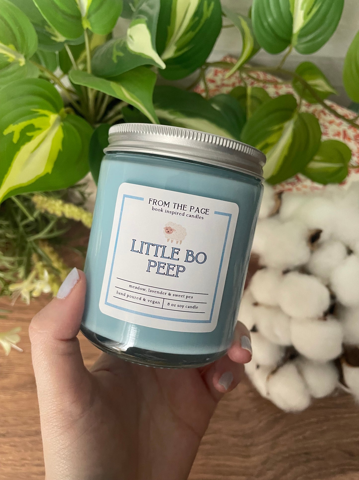 Little Bo Peep (meadow, lavender, sweet pea)