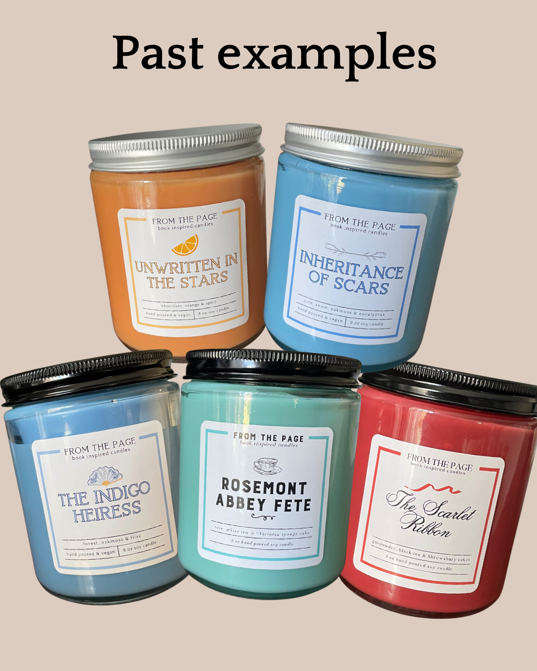 Author's Corner - Your Book's Custom Candle