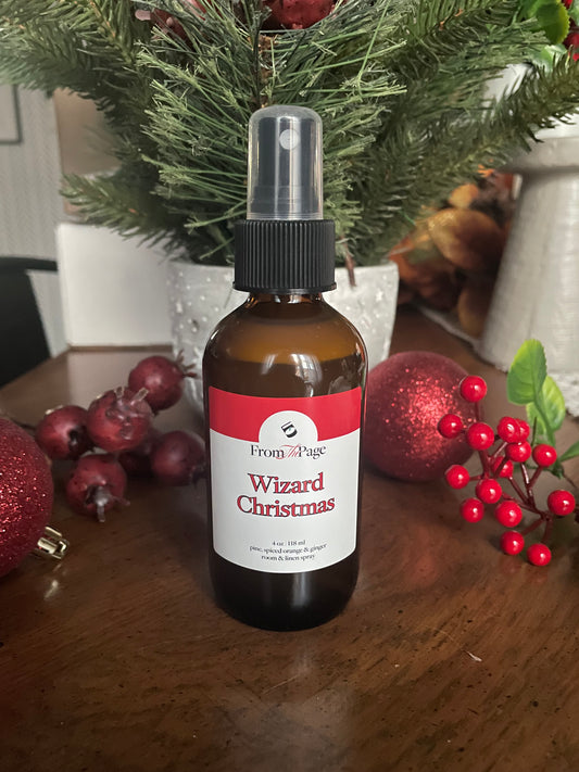 Wizard Christmas Room & Linen Spray | pine, ginger & orange
