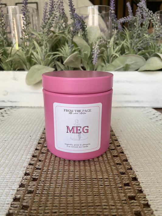 Meg | Little Women candles | Limited Edition