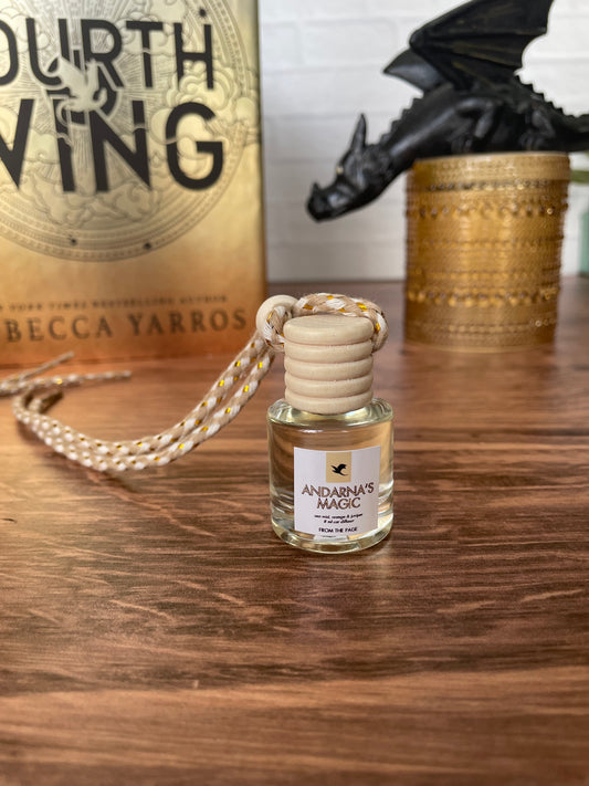 Andarna’s Magic Car Diffuser (sea mist, orange, juniper)