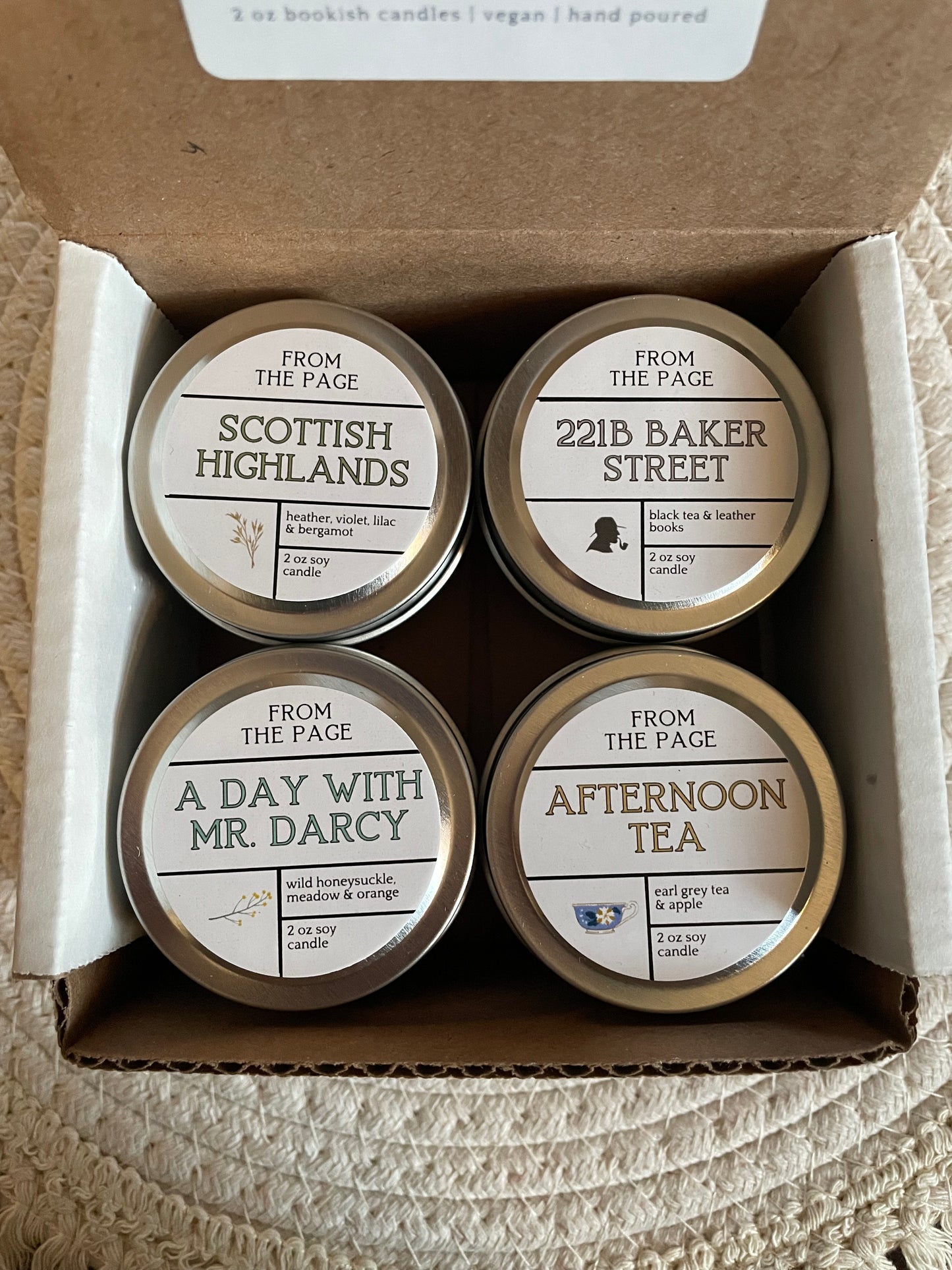 Sampler Pack - Pick 4 two oz candles