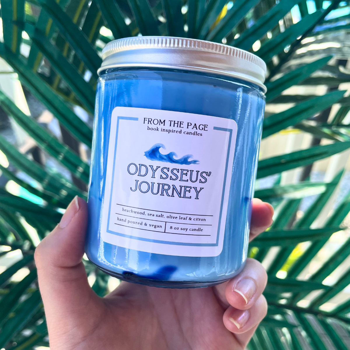 Odysseus’ Journey - Candle of the Month (Beachwood, sea salt, olive leaf & citron)