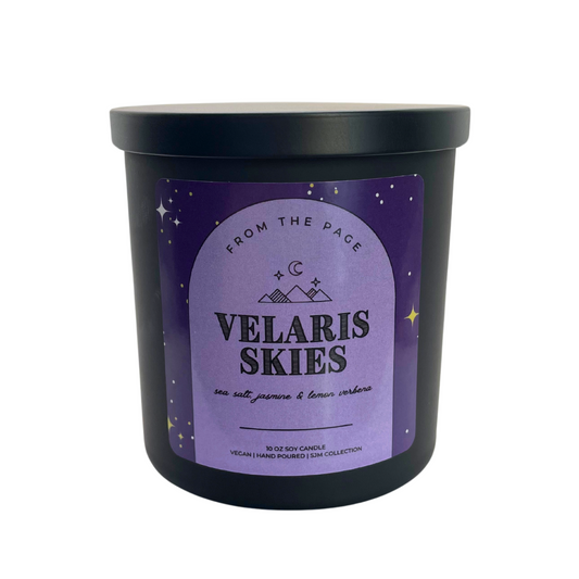 Velaris Skies | Sarah J. Maas Officially Licensed Candles