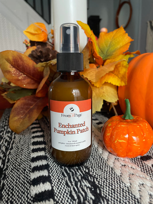 Enchanted Pumpkin Patch Room & Linen Spray | pumpkin & cinnamon