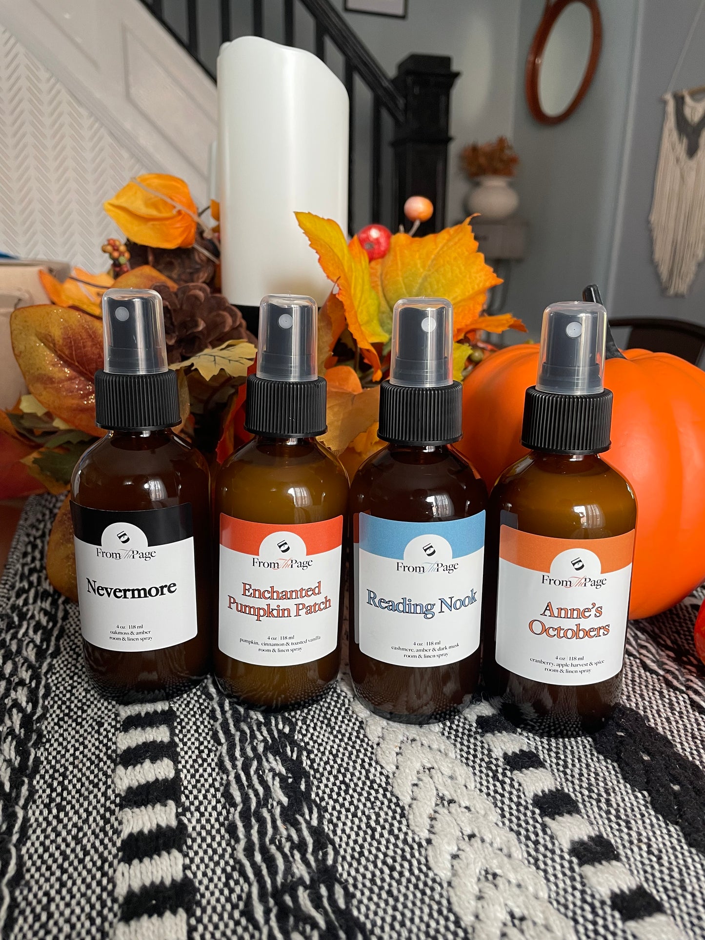 Enchanted Pumpkin Patch Room & Linen Spray | pumpkin & cinnamon
