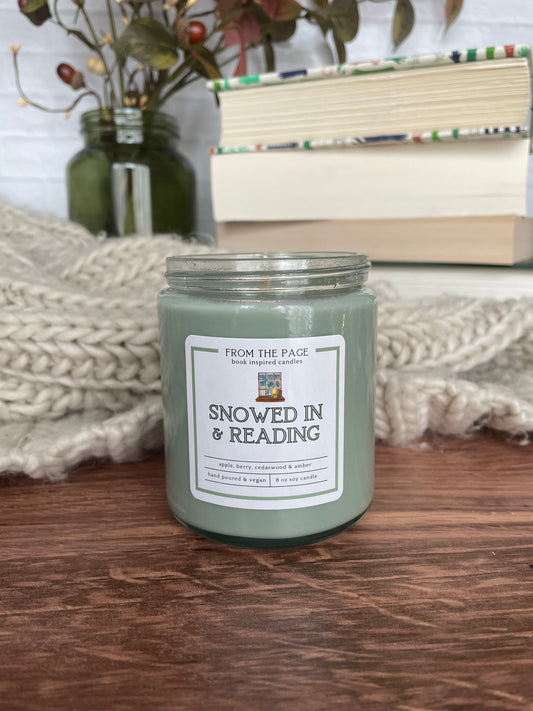 Snowed in & Reading (apple, berry, cedar & amber)