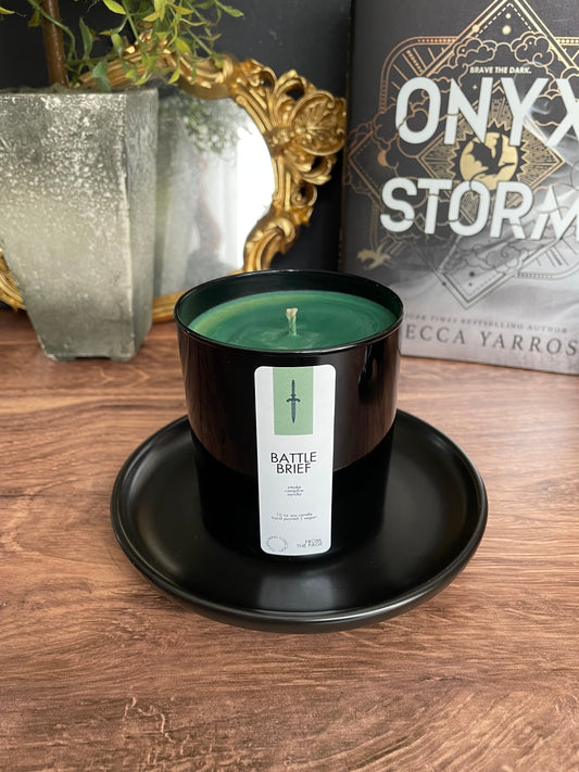 Battle Brief candle | Fourth Wing collection
