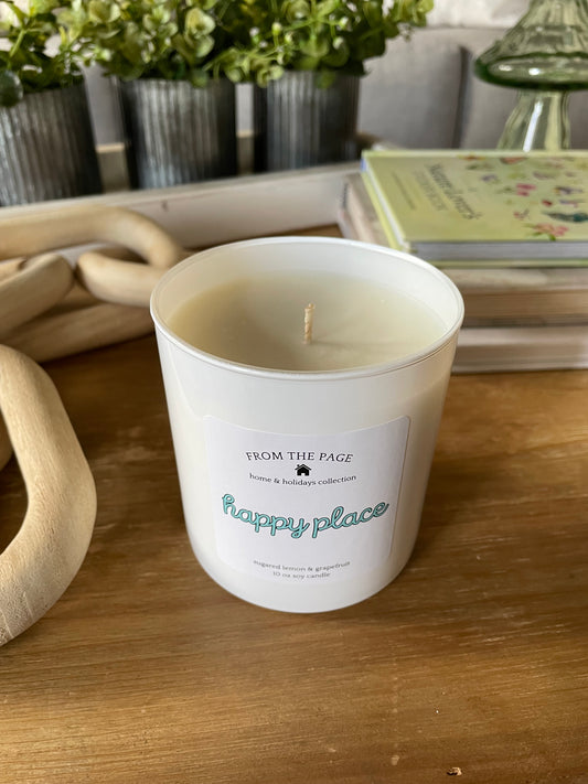 Happy Place 10 oz candle