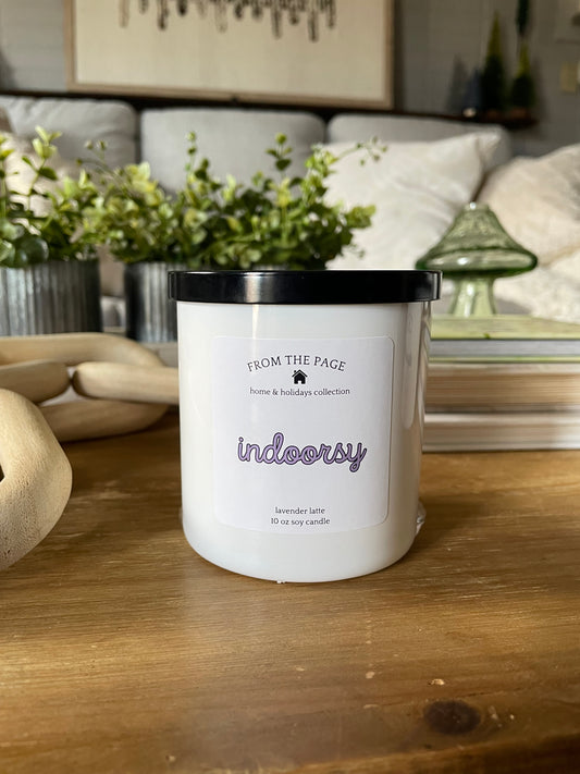 Indoorsy 10 oz candle