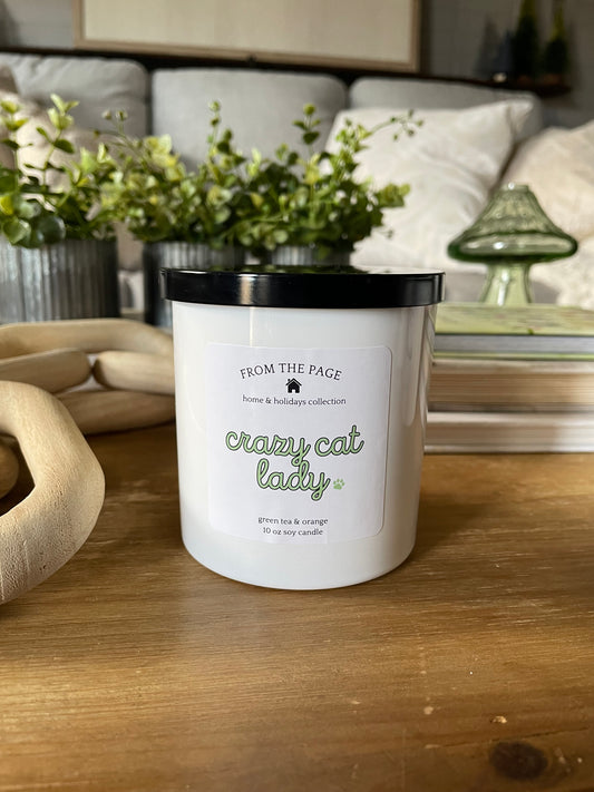 Crazy Cat Lady 10 oz candle