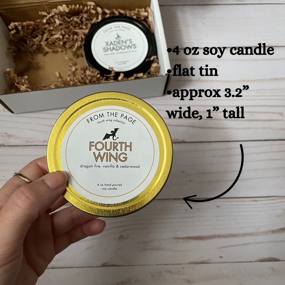 Fourth Wing | Candle Gift Set