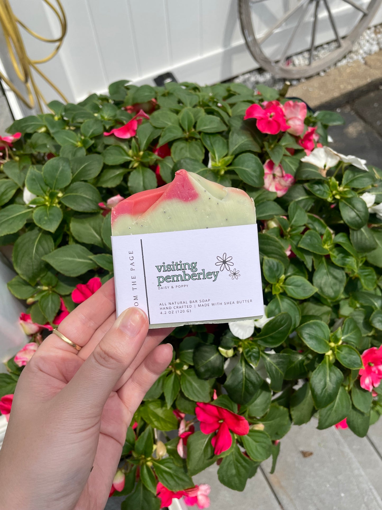 Visiting Pemberley soap (daisy & poppy)