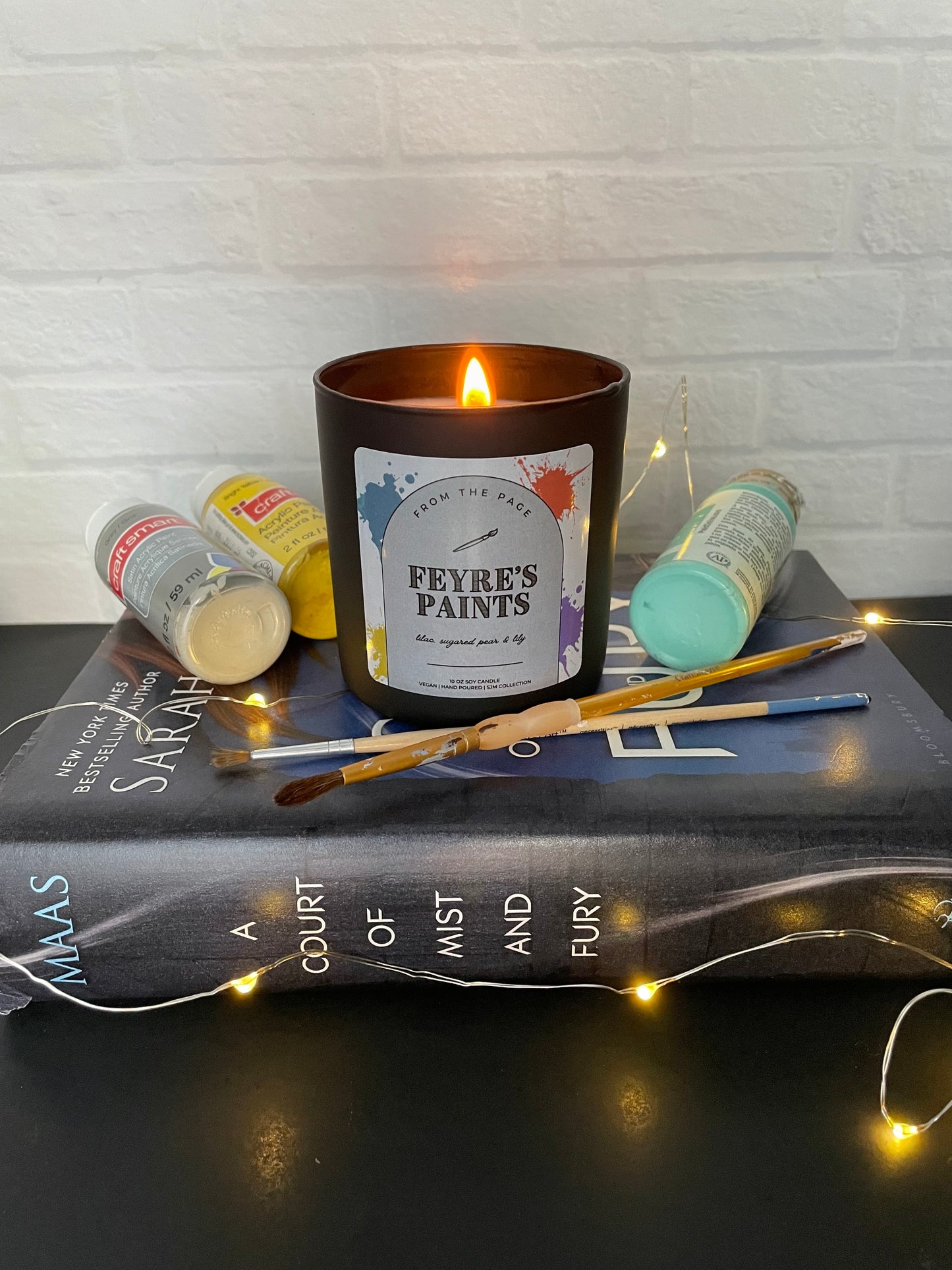 Feyre's Paints | Sarah J. Maas Officially Licensed Candles