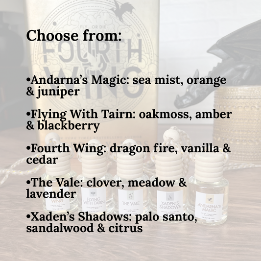 Fourth Wing Car Diffusers | Pick One