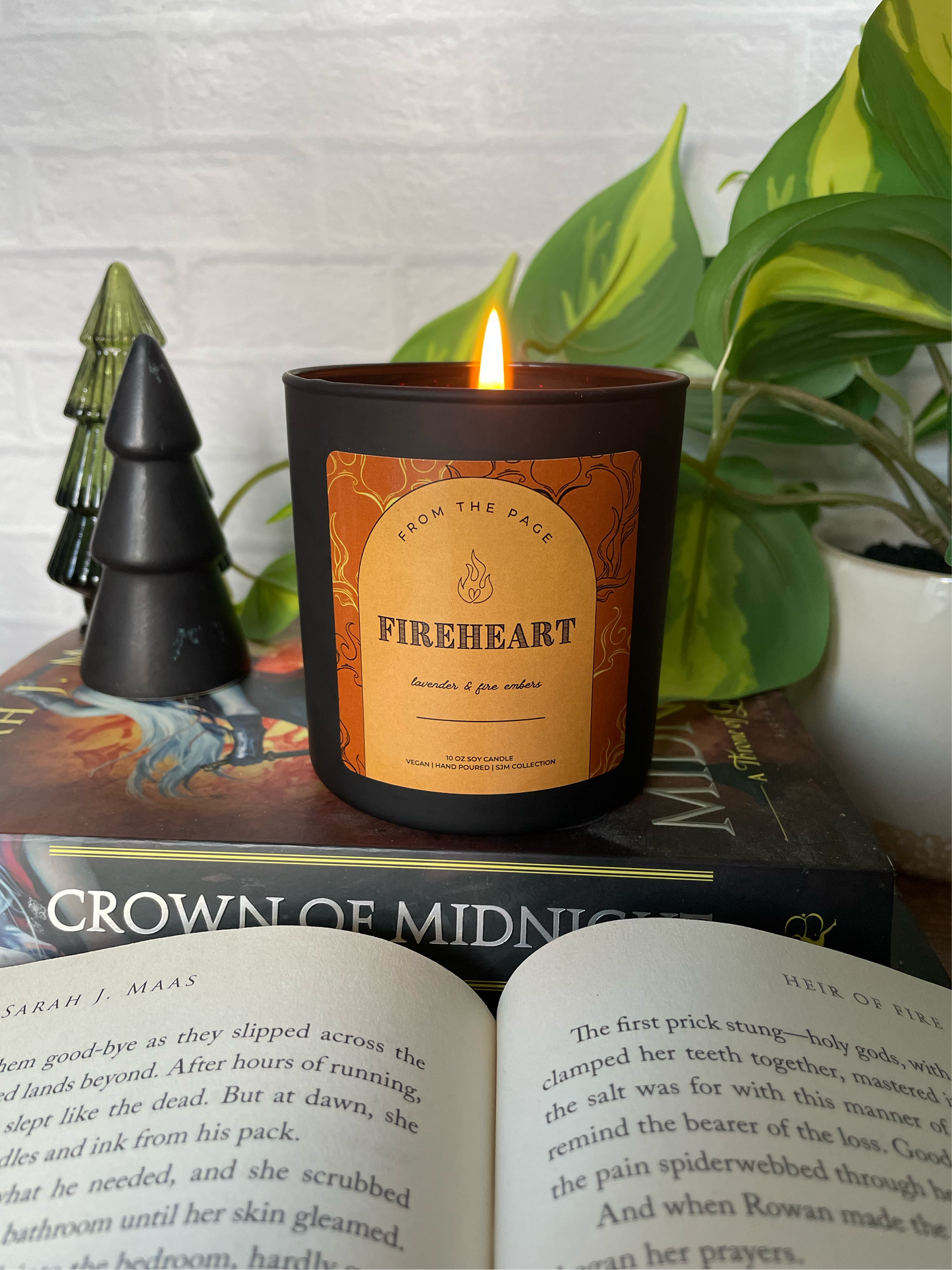 Fireheart | Sarah J. Maas Officially Licensed Candles