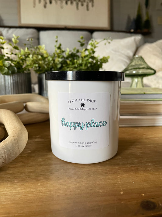 Happy Place 10 oz candle