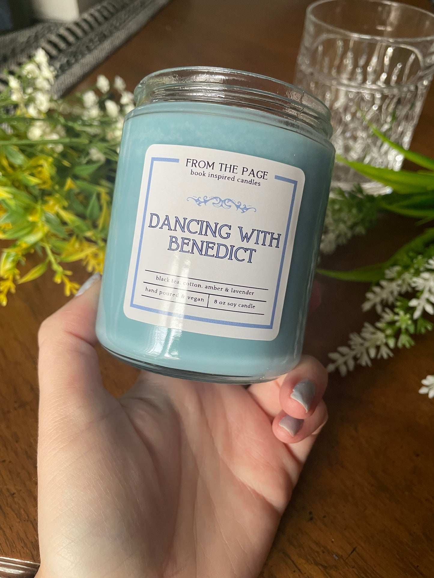 Dancing With Benedict (black tea, cotton, amber & lavender)