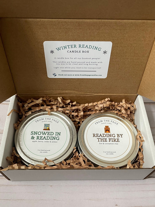 Winter Reading | Candle Gift Set