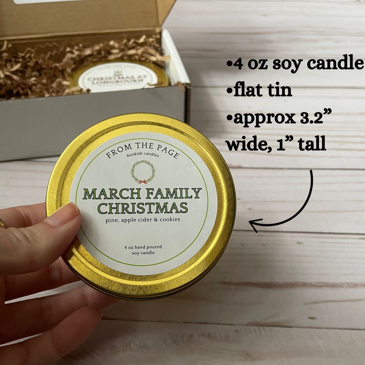 Novel Christmas | Candle Gift Set