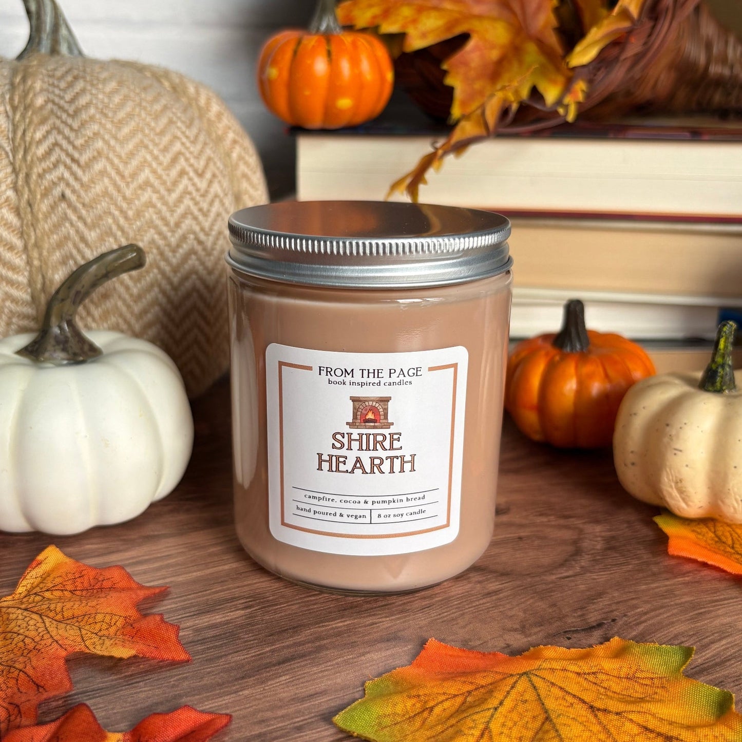 Shire Hearth (campfire, cocoa, pumpkin bread)