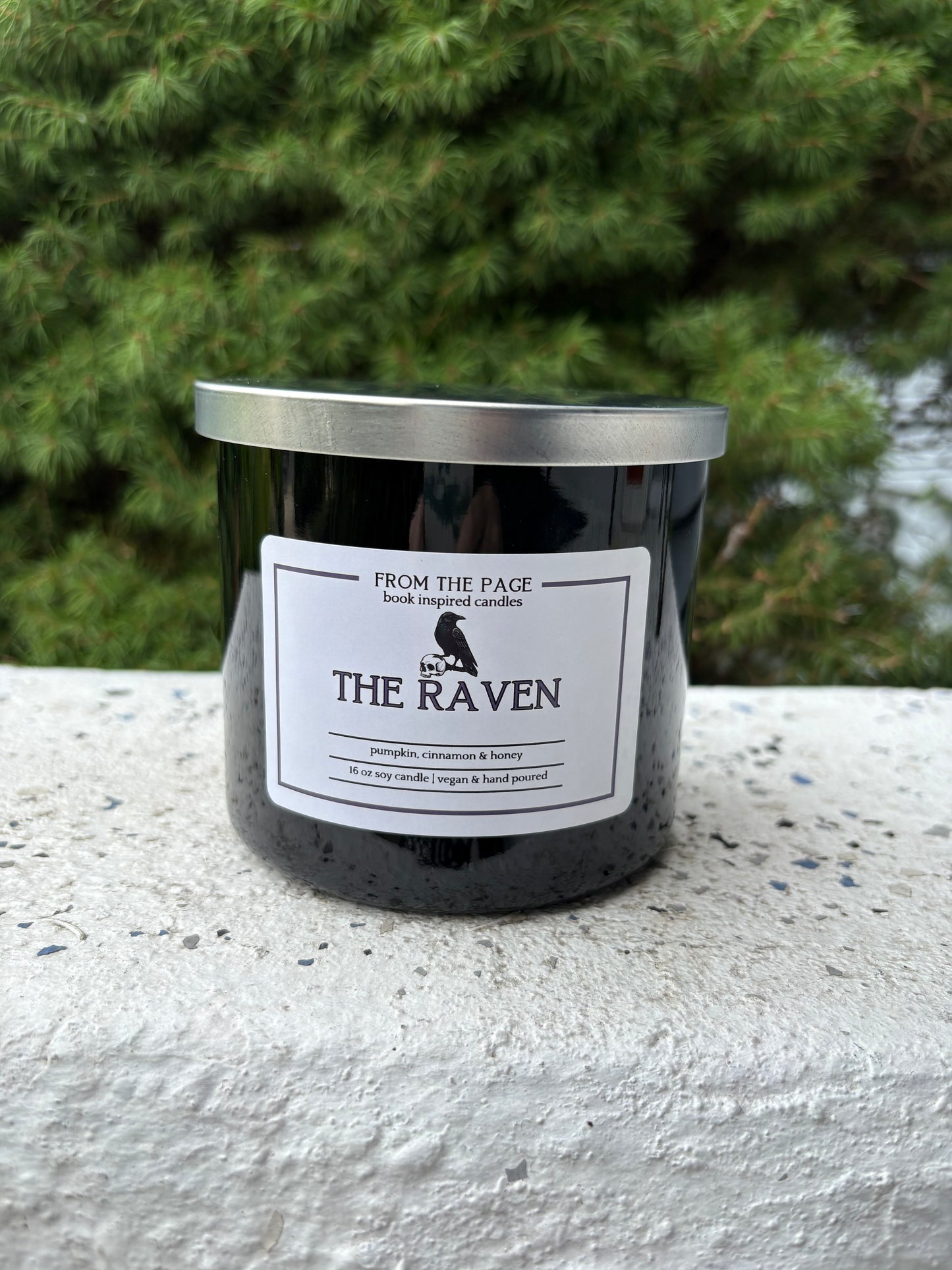The Raven - 3 wick candle (pumpkin, cinnamon, honey)