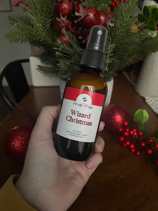 Wizard Christmas Room & Linen Spray | pine, ginger & orange