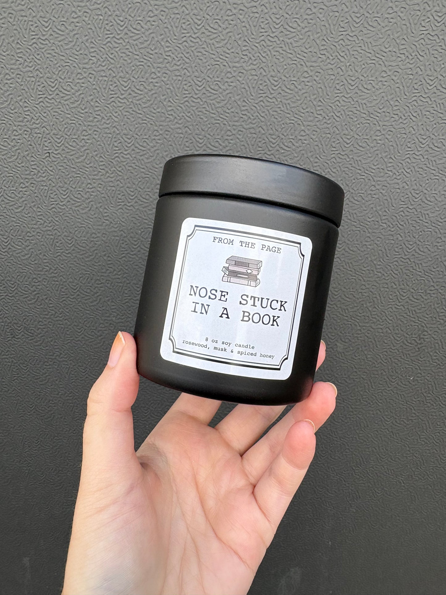 Nose Stuck in a Book (rosewood, musk, spiced honey)