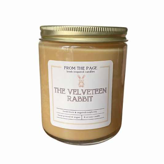 The Velveteen Rabbit (fresh linen, sugared raspberry)