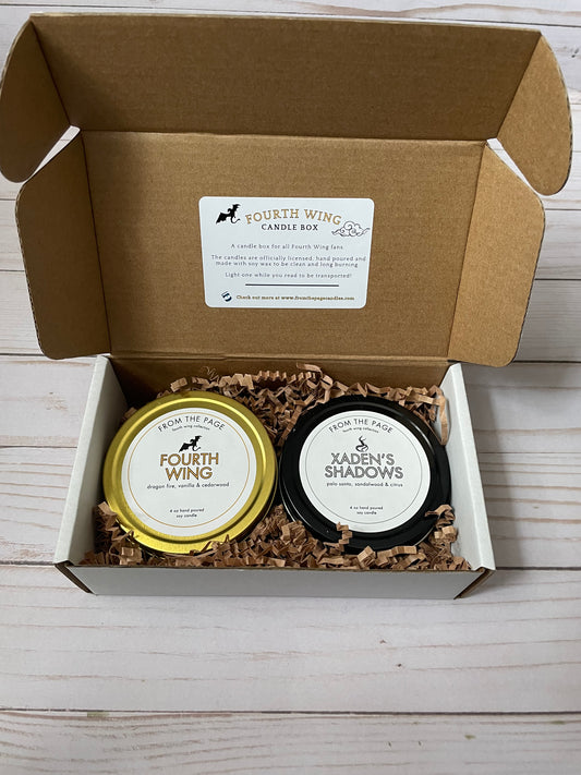 Fourth Wing | Candle Gift Set