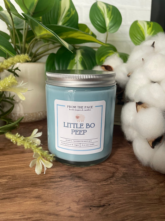 Little Bo Peep (meadow, lavender, sweet pea)