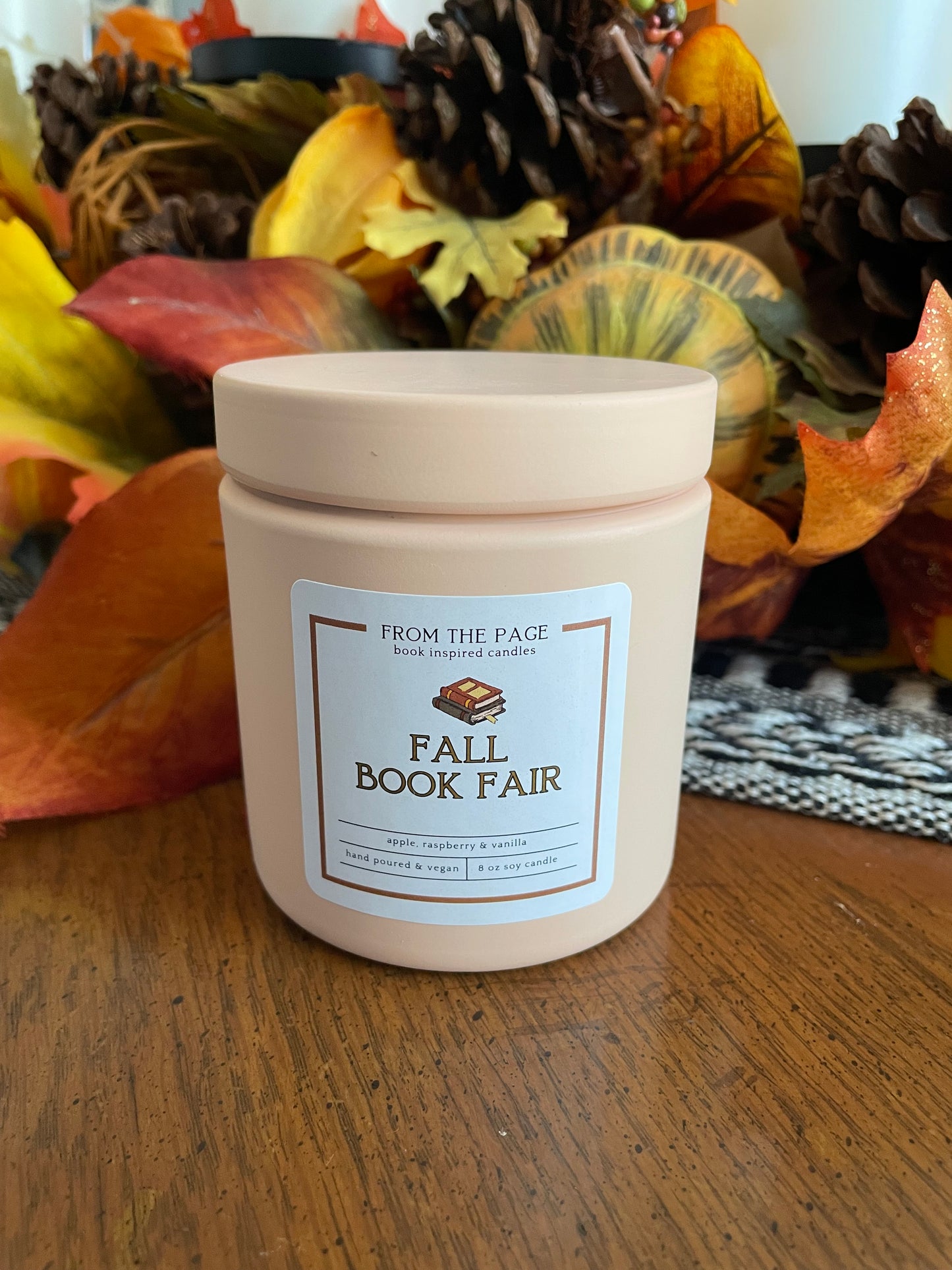 Bookish Autumn candles | Pick 1